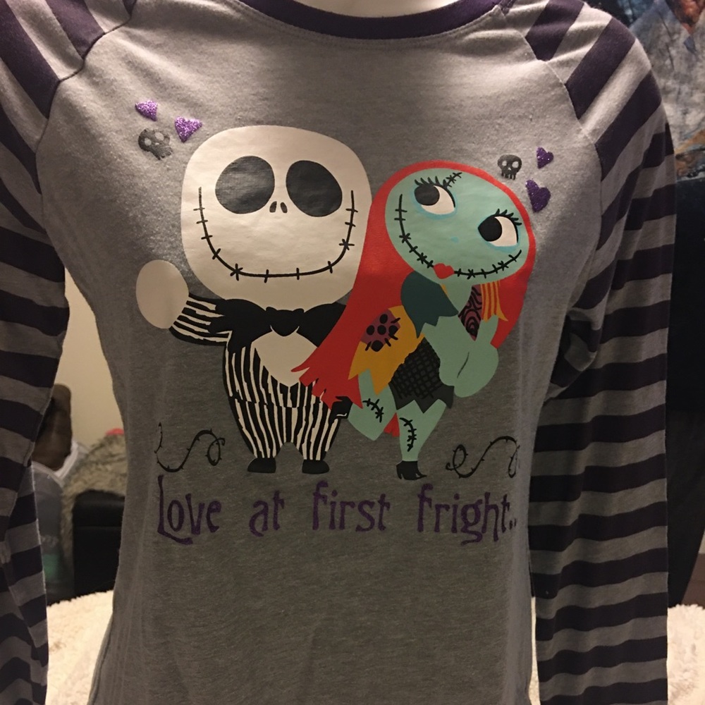 Disney Jack and Sally shirt Size XL - Kids